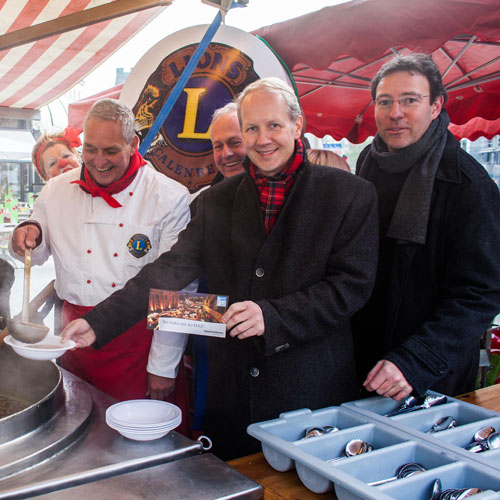 Suppe für die HAZ-Weihnachtshilfe
