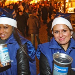 Die Weihnachtsengel nehmen ihre Arbeit auf