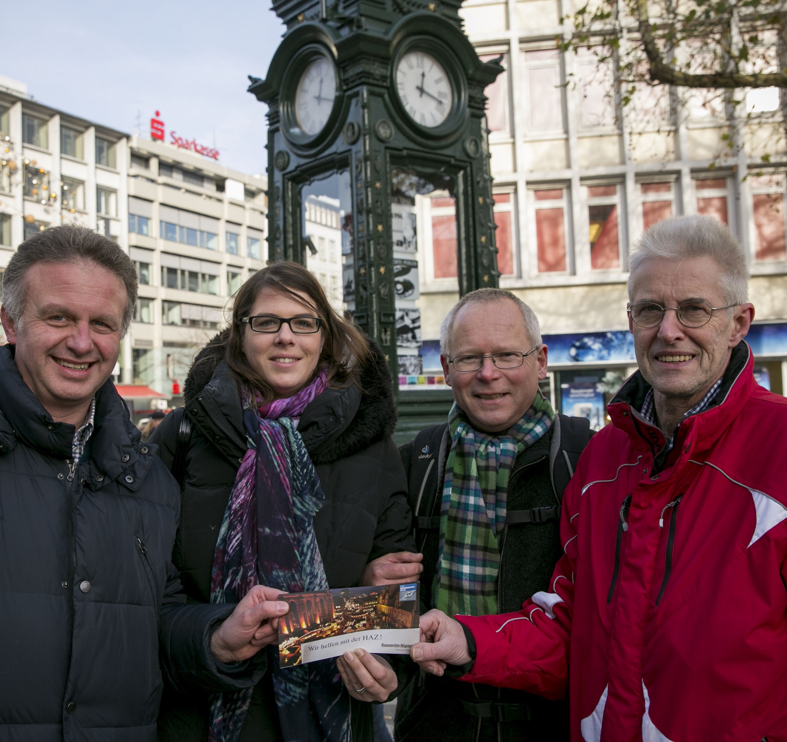 Eine Hilfe von engagierten Helfern