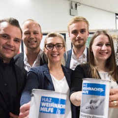 Studenten helfen Menschen in Not