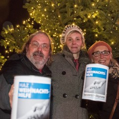 In Linden wird beim Weihnachtsmarkt gesammelt