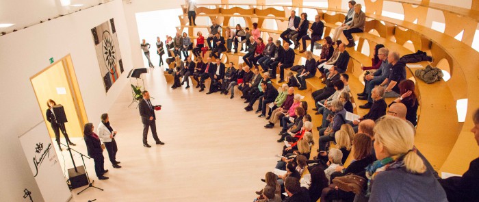 Musiker geben im OG der Kestnergesellschaft ein Konzert zugunsten der HAZ Weihnachtshilfe.  Foto: Philipp von Ditfurth