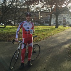 Winterliche Radtour wird zum Spendenmarathon