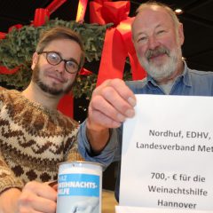 Schmiede sammeln erneut für Menschen in Not