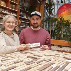 Die Galerie der kreativen Ideen hilft der Spendensammlung