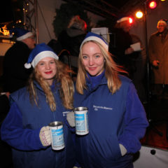 Die blauen Weihnachtsengel sammeln wieder