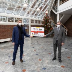 Eine Spende stellvertretend für die Belegschaft