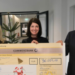 30.000 Euro-Spende zum Weihnachtsfest