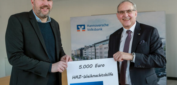 Die Hannoversche Volksbank zeigt sich erneut großzügig