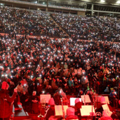 12.000 Menschen singen im größten Chor der Stadt