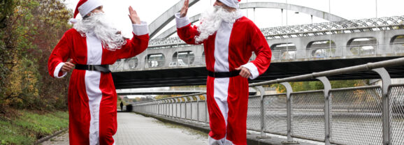 Die Nikol&auml;use laufen f&uuml;r den guten Zweck